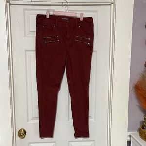 Torrid Women's Burgundy Skinny Jeans